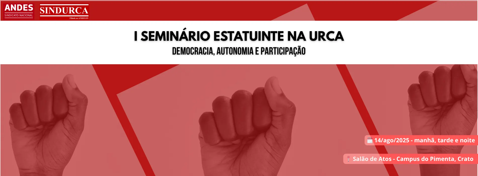 Seminário Estatuinte na URCA