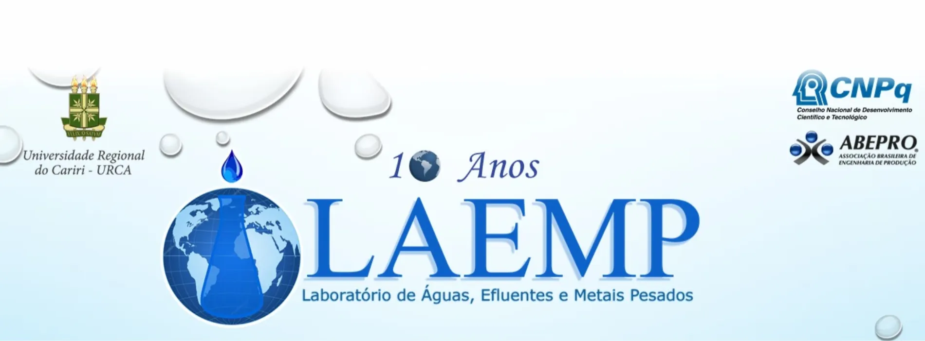 10 Anos - LAEMP - Laboratório de Águas, Efluentes e Metais Pesados