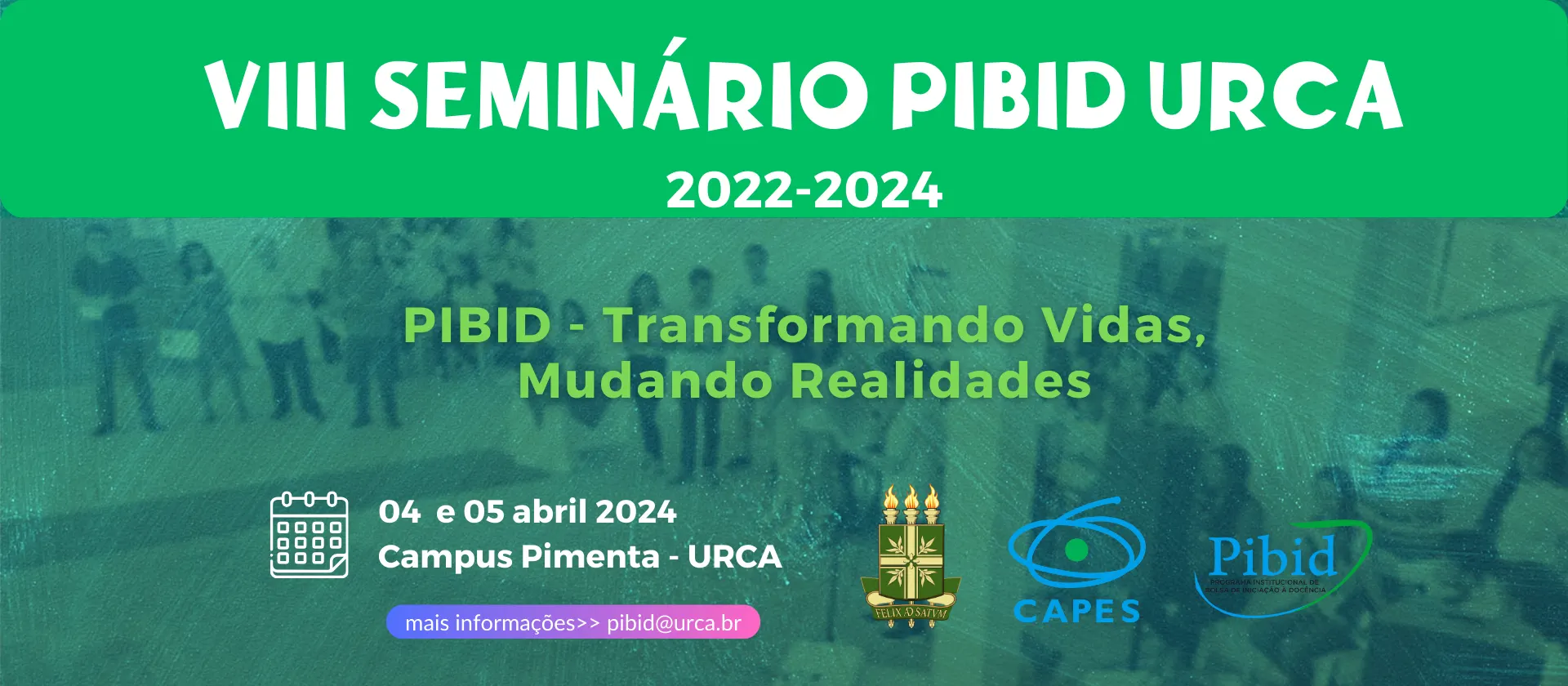 VIII Seminário Institucional PIBID-URCA