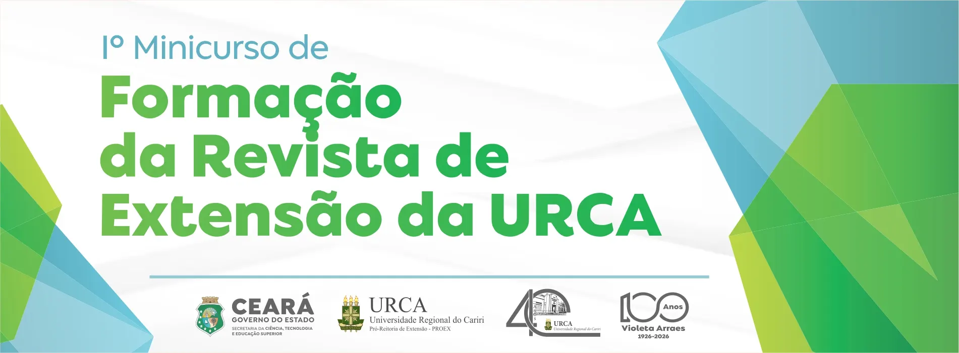 Minicurso de Formação Revista de Extensão da URCA (RevExt)