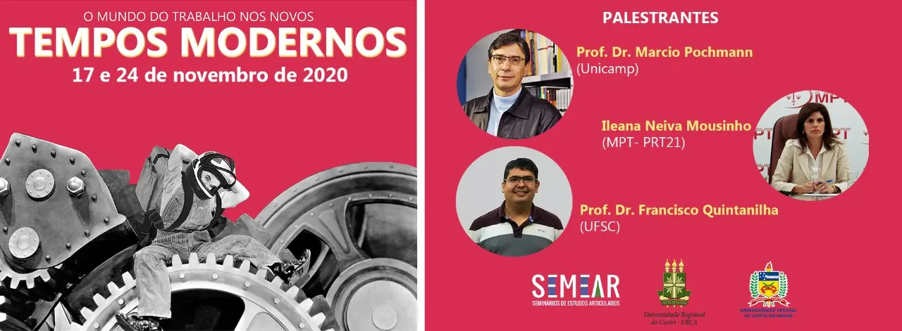Seminário O Mundo do Trabalho nos Novos Tempos Modernos